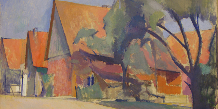 Arbeitsbereich Gemälde - Restaurierung Gemälde Franz Nölken