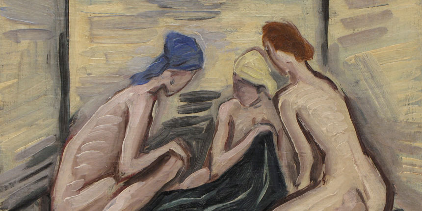 Arbeitsbereich Gemälde - Werterhalt und Wertsteigerung Karl Hofer