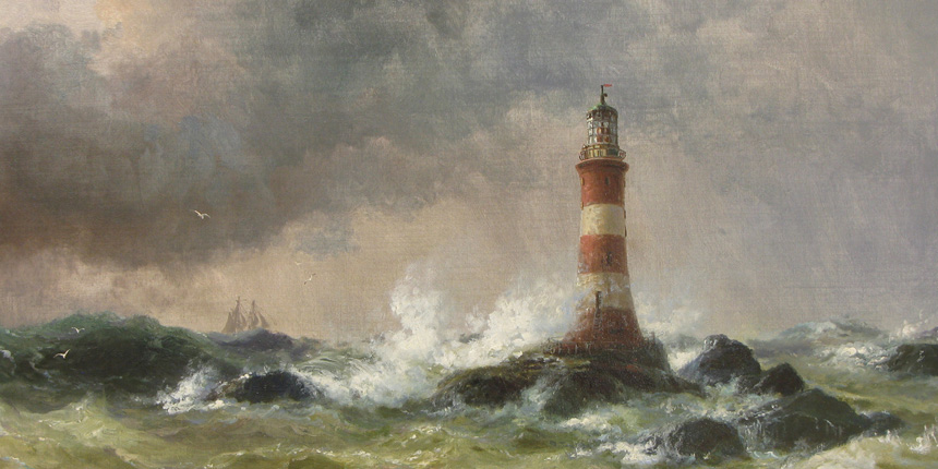 Arbeitsbereich Gemälde - Restaurierung Gemälde Anton Melbye